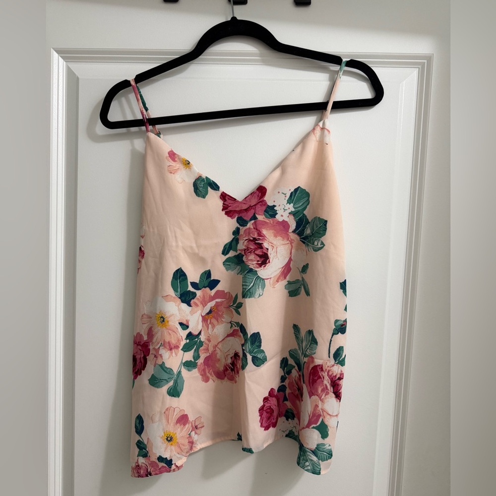 Socialite Blush Pink Floral Camisole